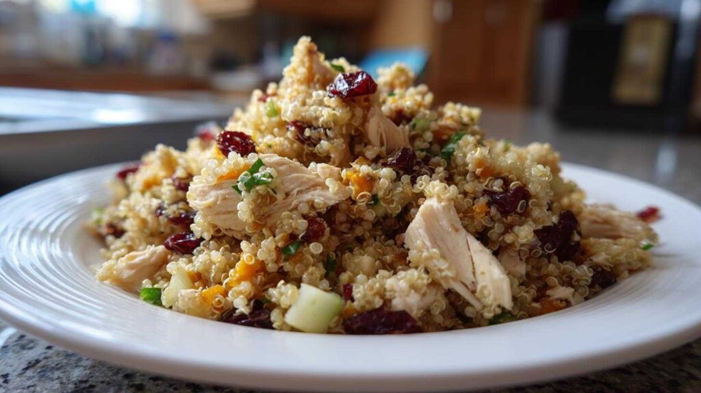 Kid-Friendly Quinoa Fruit Chicken Salad