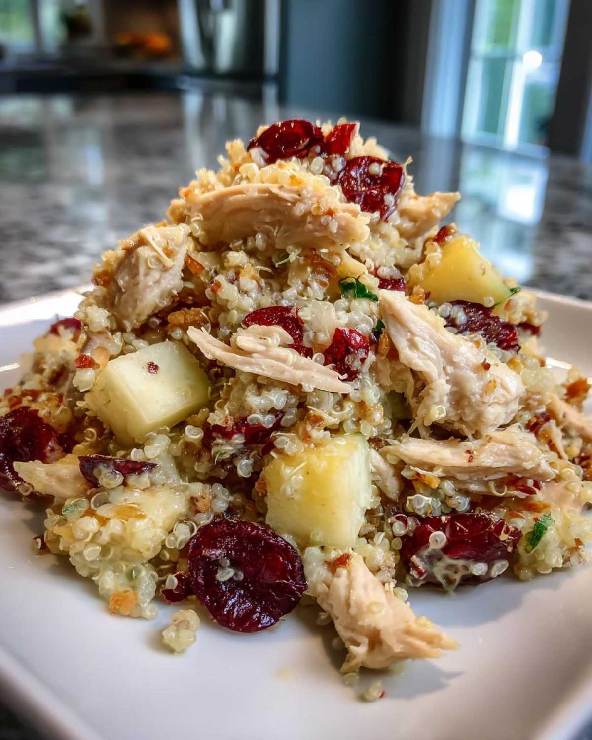 Kid-Friendly Quinoa Fruit Chicken Salad - detail 2