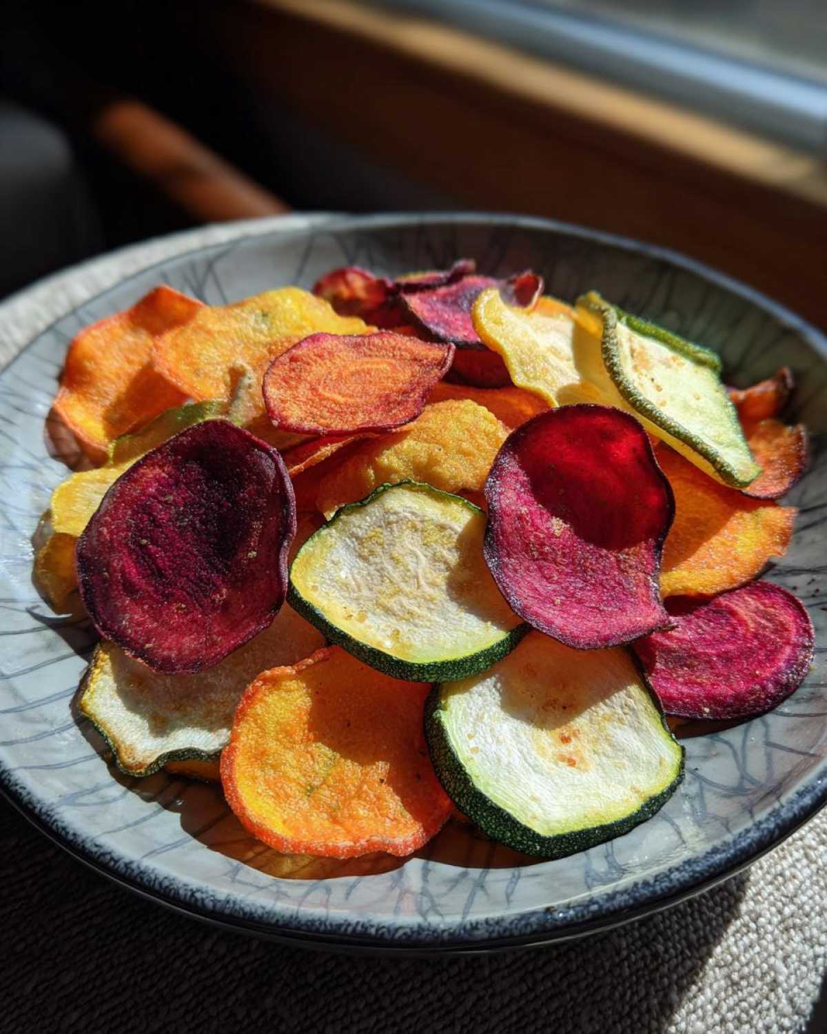 Kid-Friendly Rainbow Veggie Chips (Baked) - detail 2