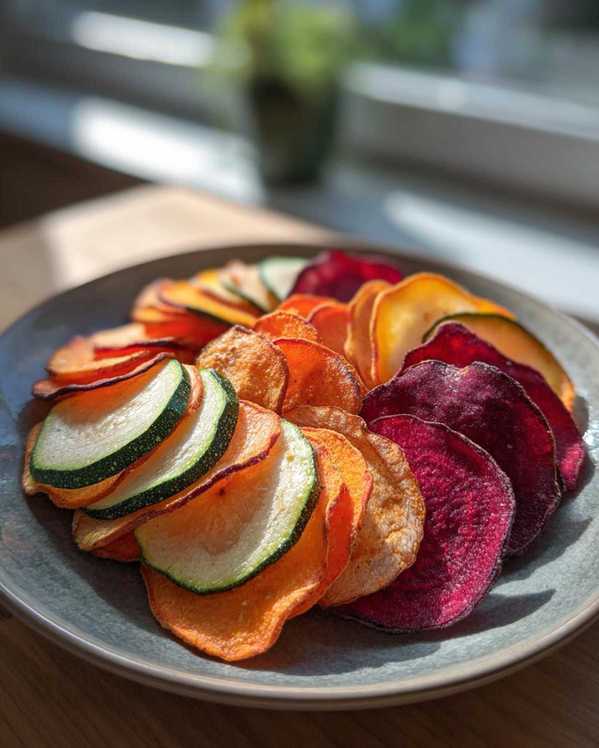 Kid-Friendly Rainbow Veggie Chips (Baked) - detail 4