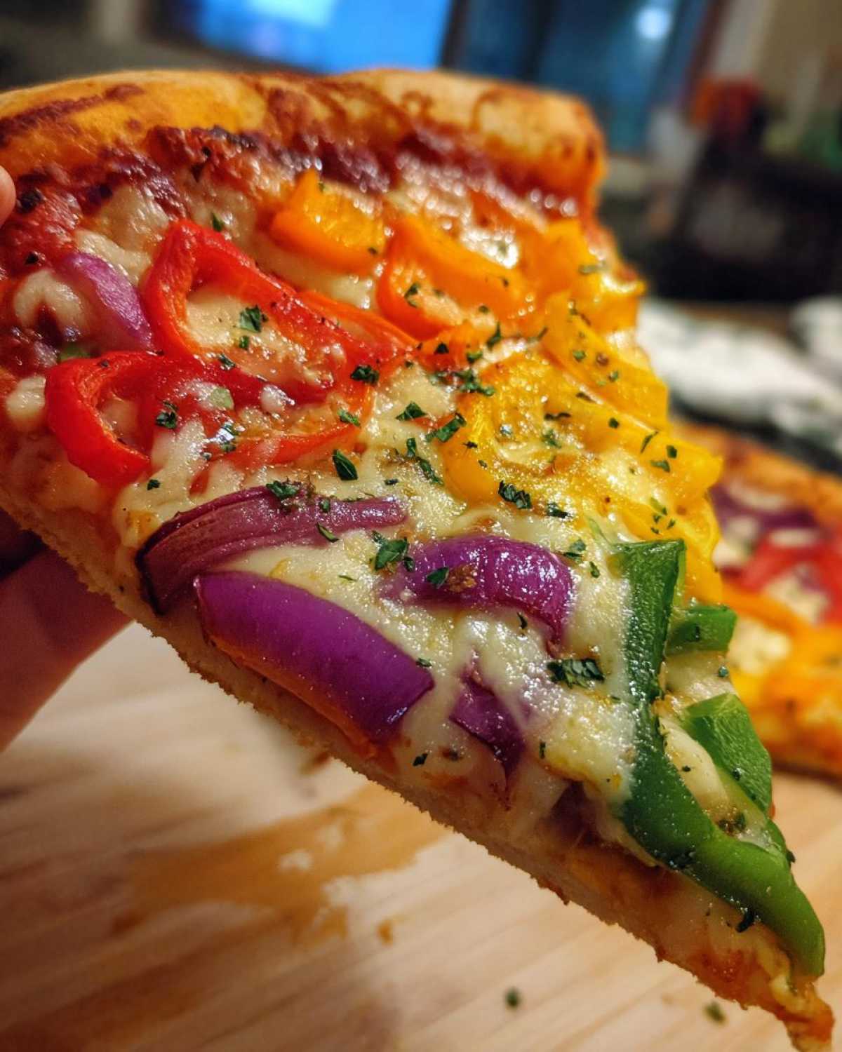 Kid-Friendly Rainbow Veggie Pizza (Hidden Veggies) - detail 3