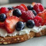 Kid-Friendly Ricotta & Berry Toast