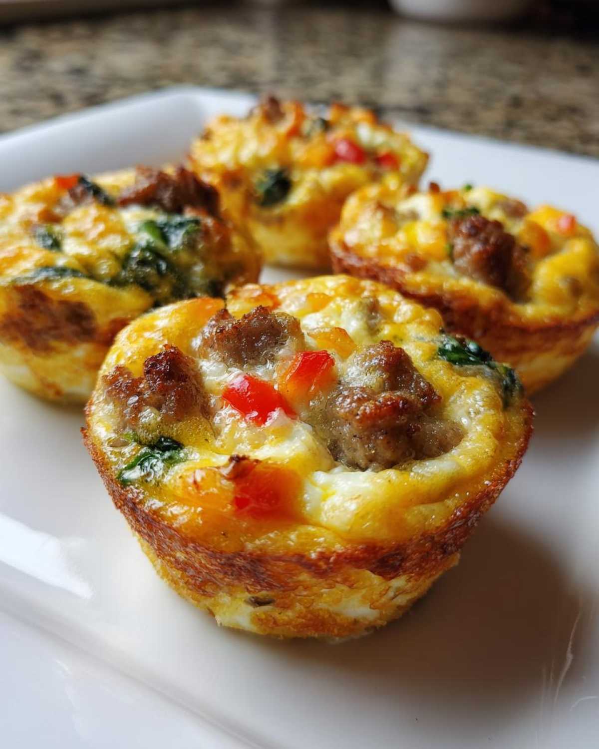 Kid-Friendly Sausage Egg Muffin Cups With Veggies - detail 1