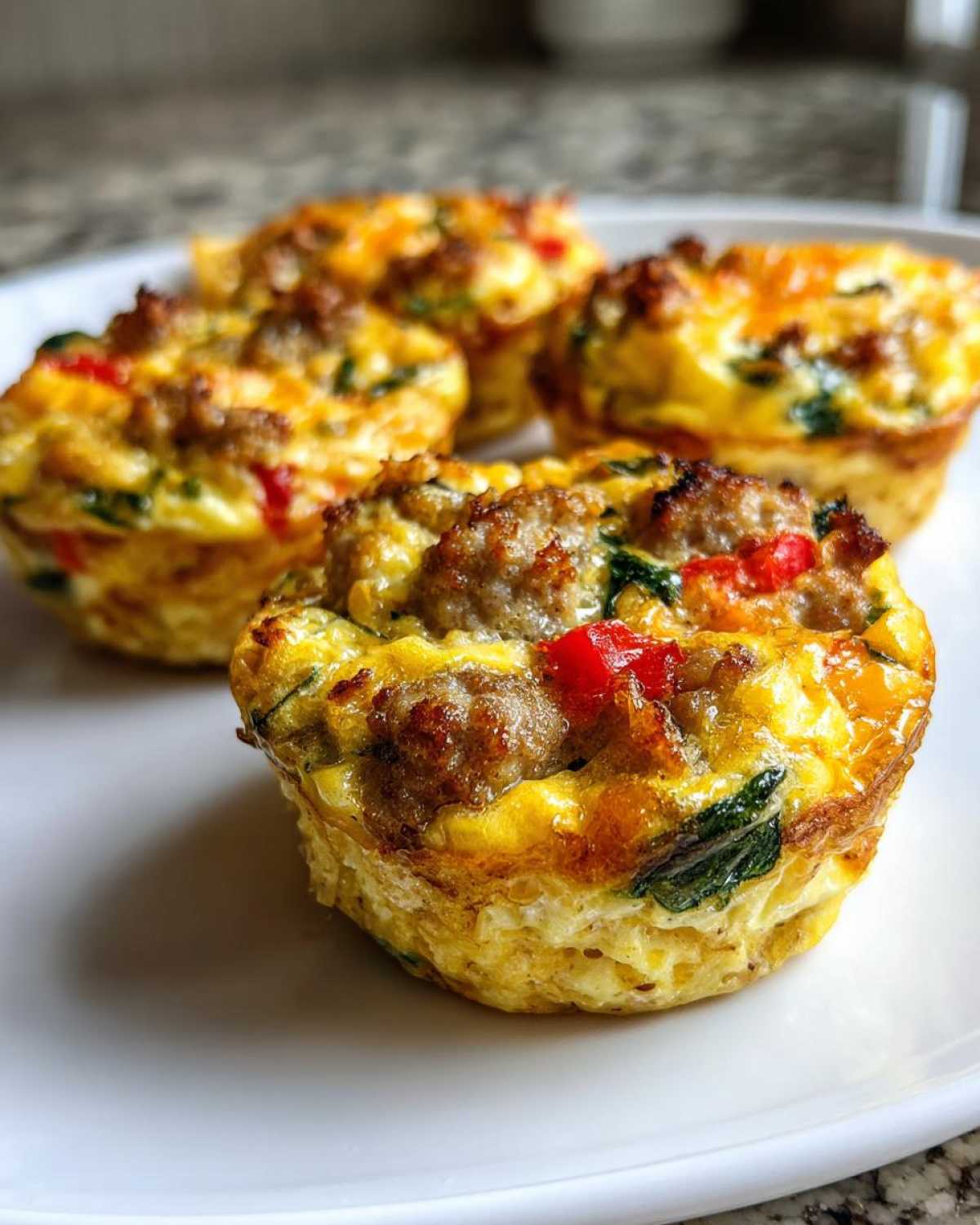 Kid-Friendly Sausage Egg Muffin Cups With Veggies - detail 2