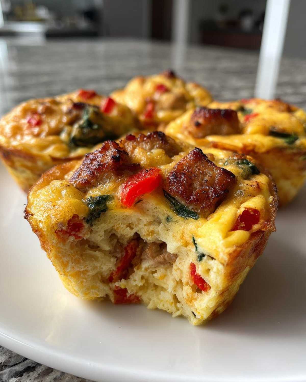 Kid-Friendly Sausage Egg Muffin Cups With Veggies - detail 3