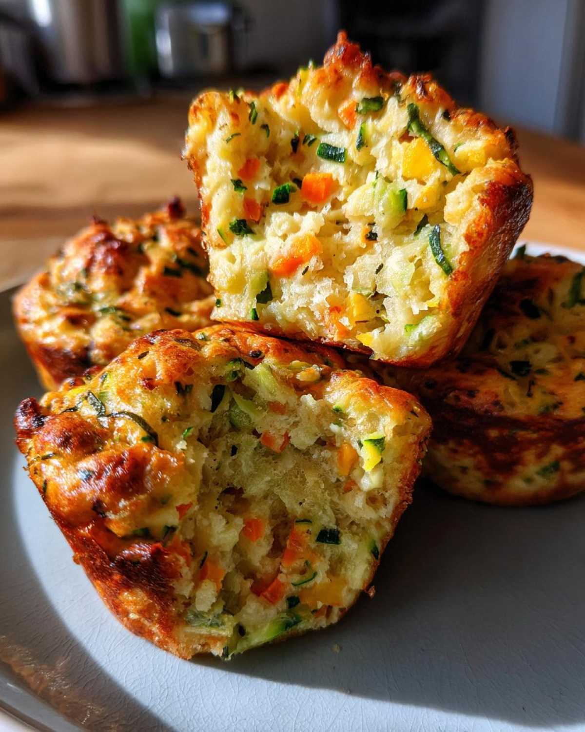 Kid-Friendly Savory Veggie Pancake Muffins - detail 3