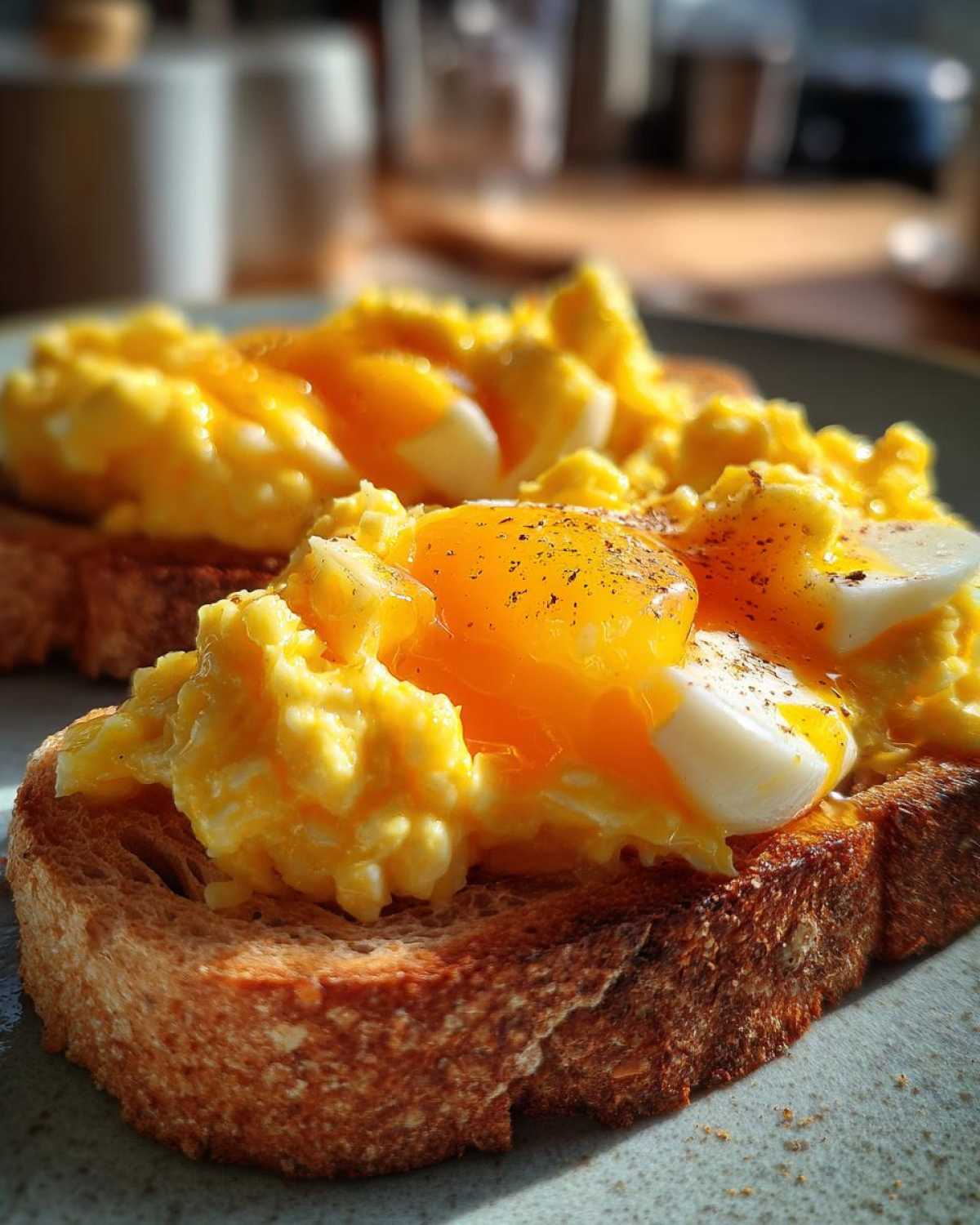 Kid-Friendly Smashed Eggs On Toast - detail 1