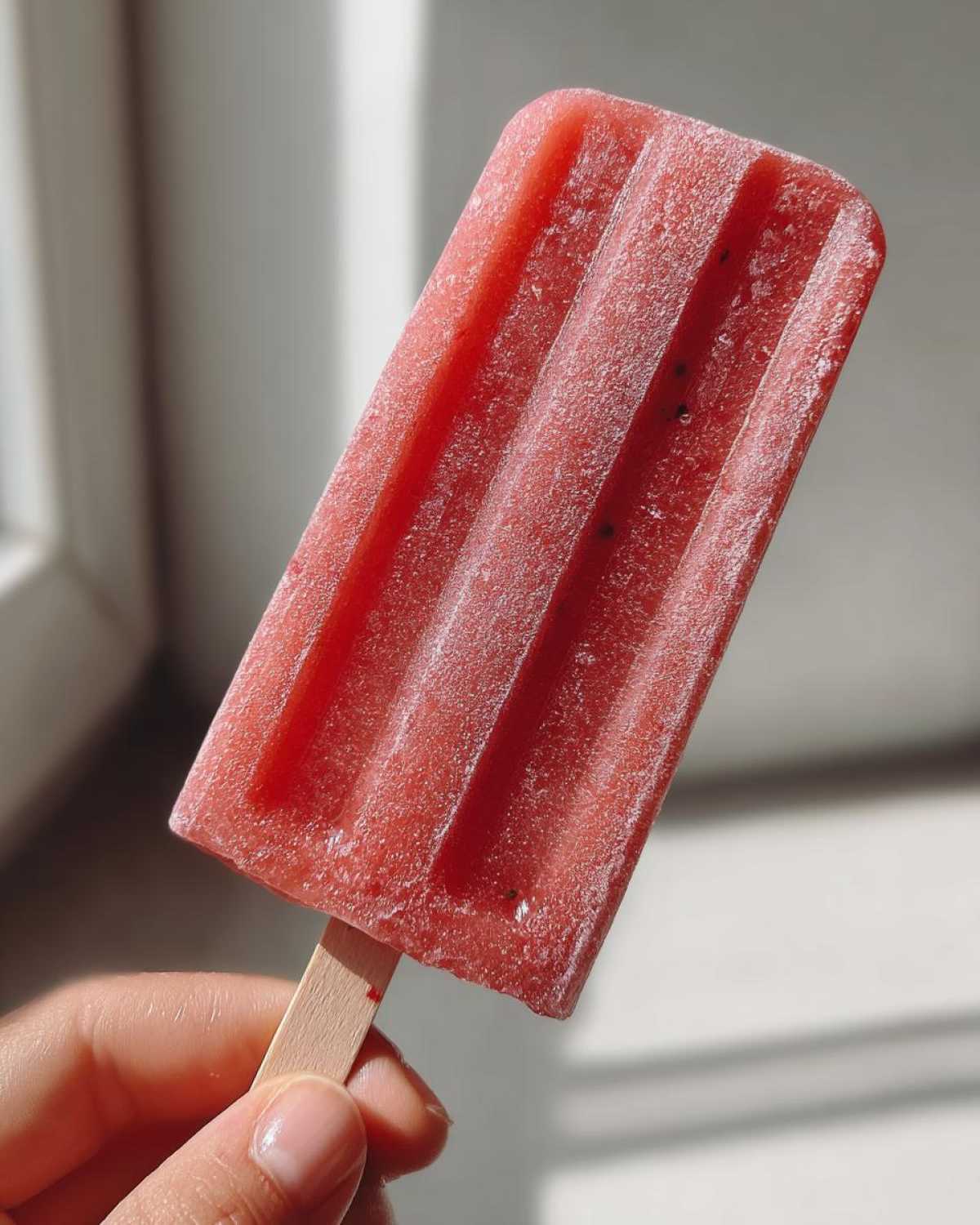 Kid-Friendly Smoothie Popsicles (Banana & Strawberry) - detail 2