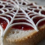 Kid-Friendly Spider Web PB&J Sandwiches (Halloween)