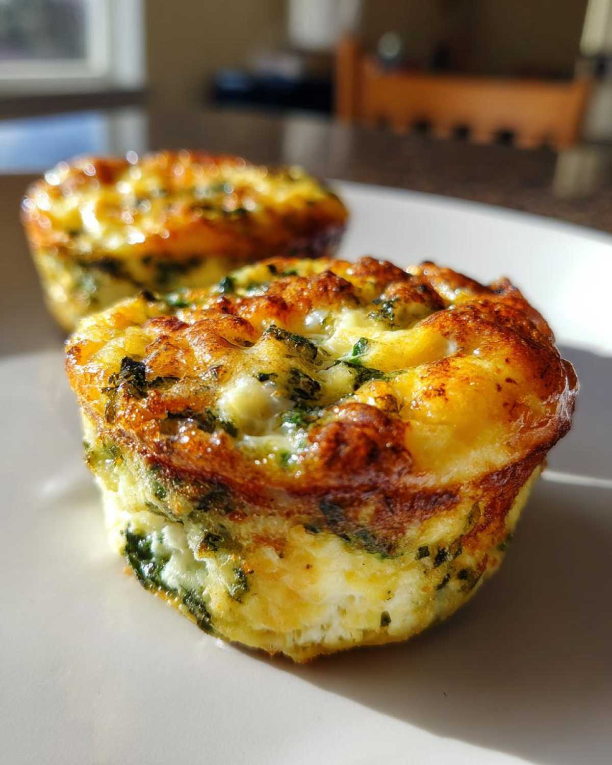 Kid-Friendly Spinach & Cheese Egg Bites - detail 1