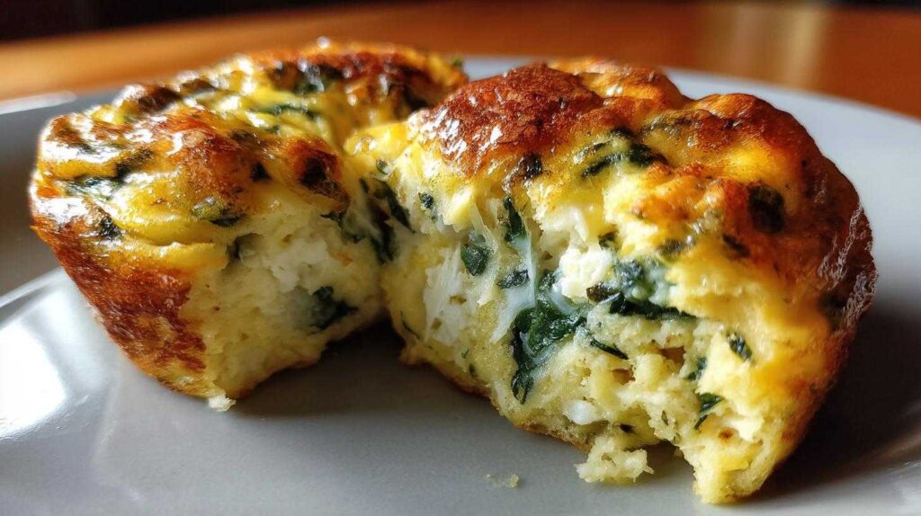 Kid-Friendly Spinach & Cheese Egg Bites