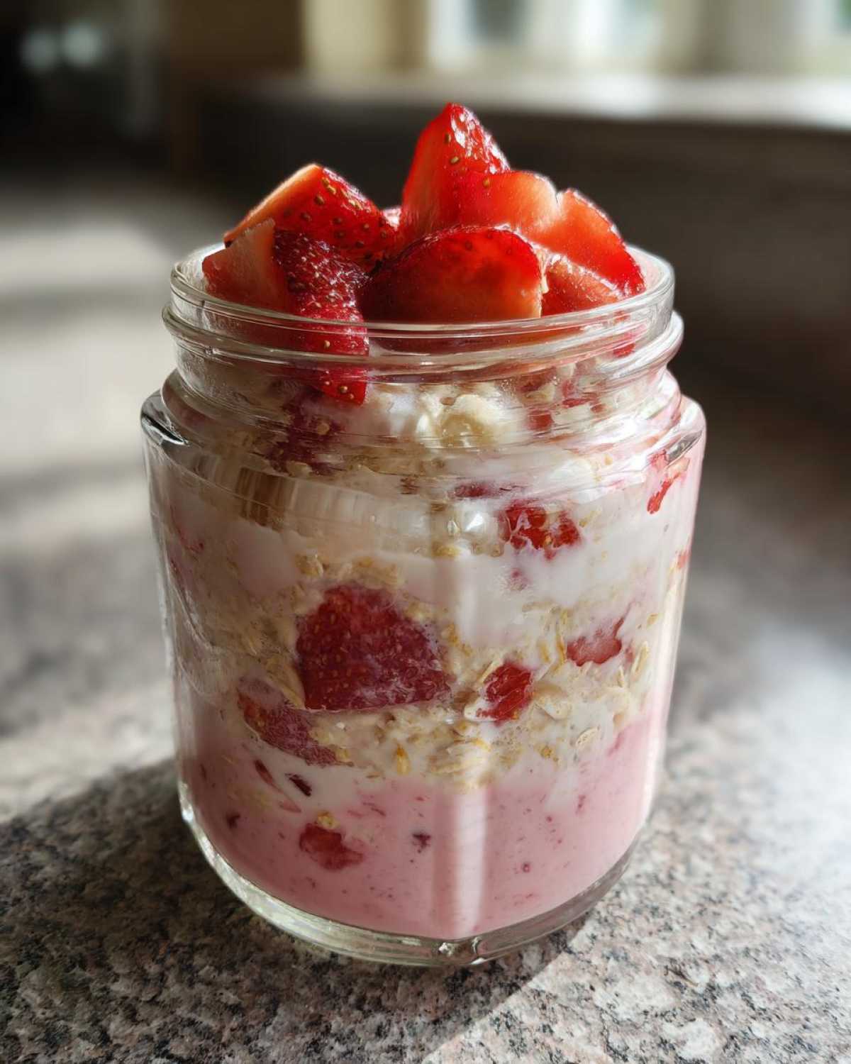 Kid-Friendly Strawberry Overnight Oats - detail 2