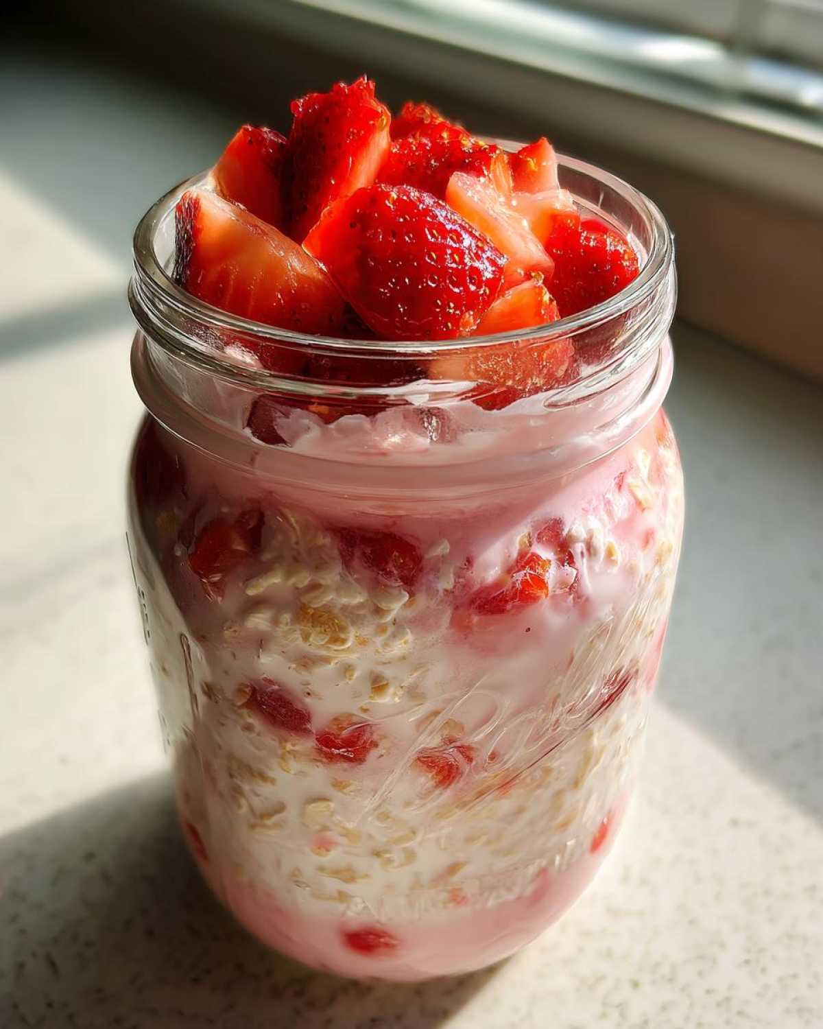 Kid-Friendly Strawberry Overnight Oats - detail 4