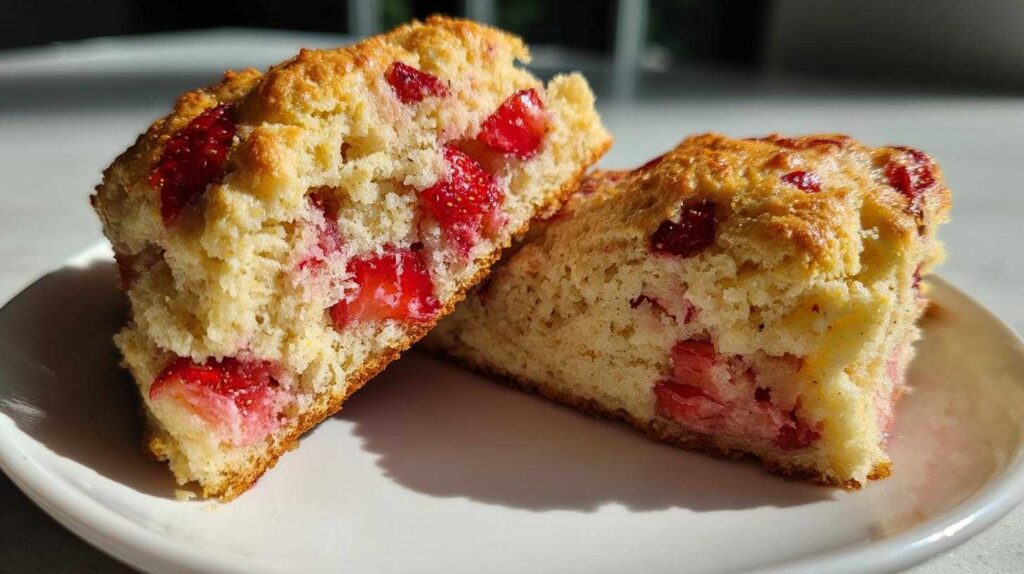 Kid-Friendly Strawberry Scones