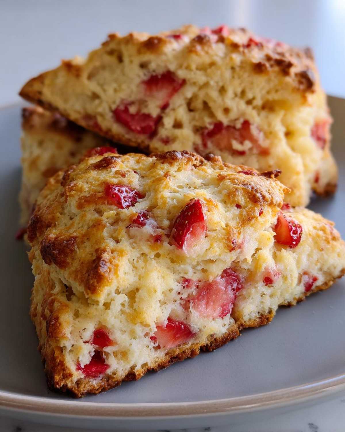 Kid-Friendly Strawberry Scones - detail 3