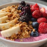 Kid-Friendly Summer Berry Banana Smoothie Bowl