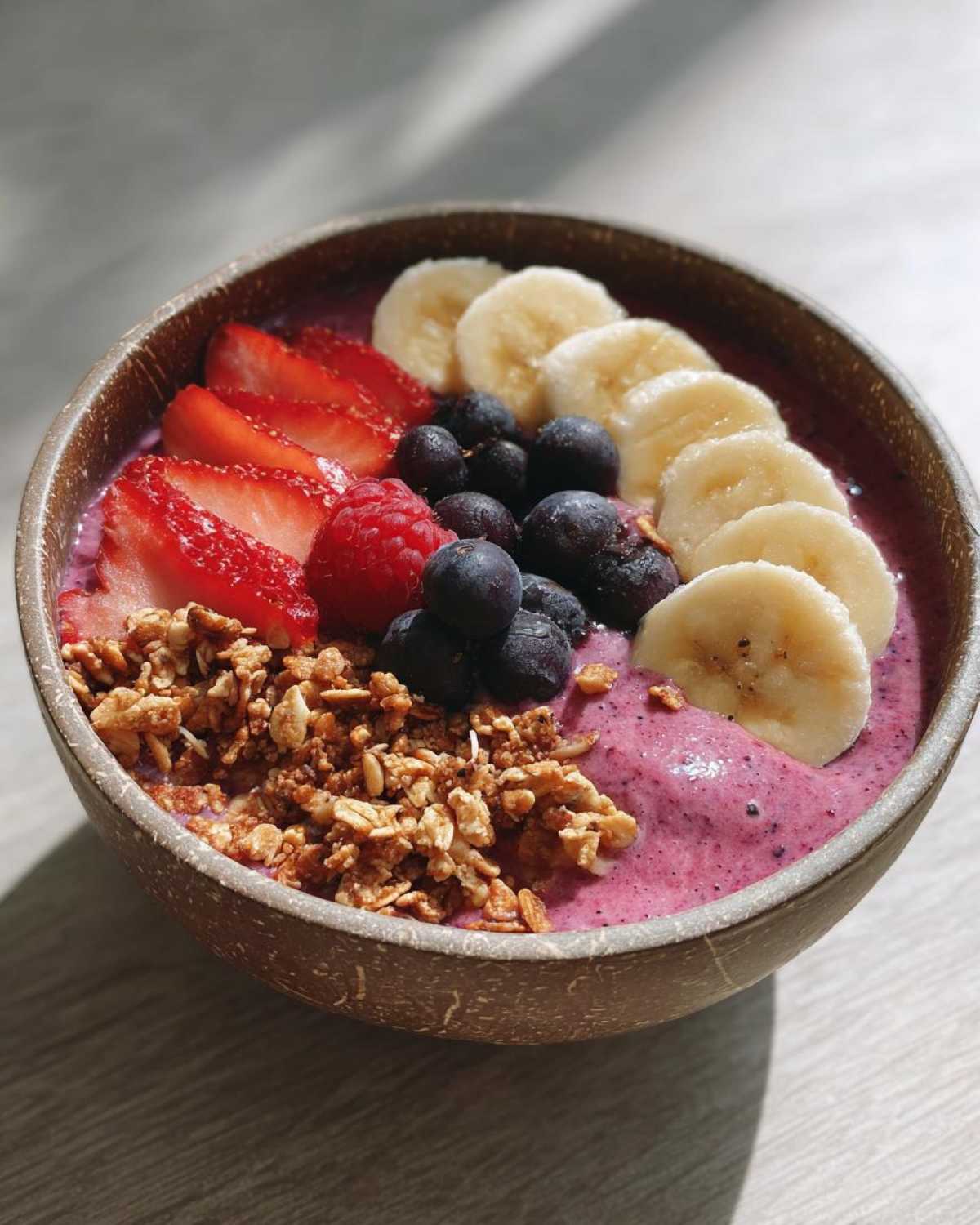 Kid-Friendly Summer Berry Banana Smoothie Bowl - detail 2