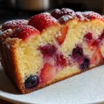 Kid-Friendly Summer Berry Pound Cake