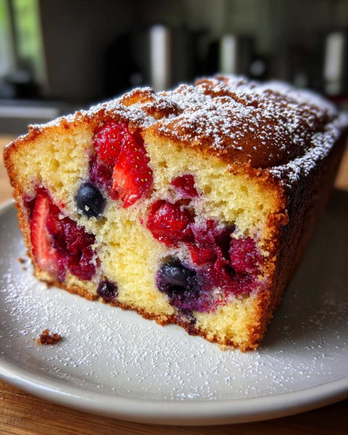Kid-Friendly Summer Berry Pound Cake - detail 3