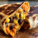 Kid-Friendly Sweet Potato & Black Bean Burritos
