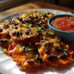 Kid-Friendly Sweet Potato Nachos with Salsa