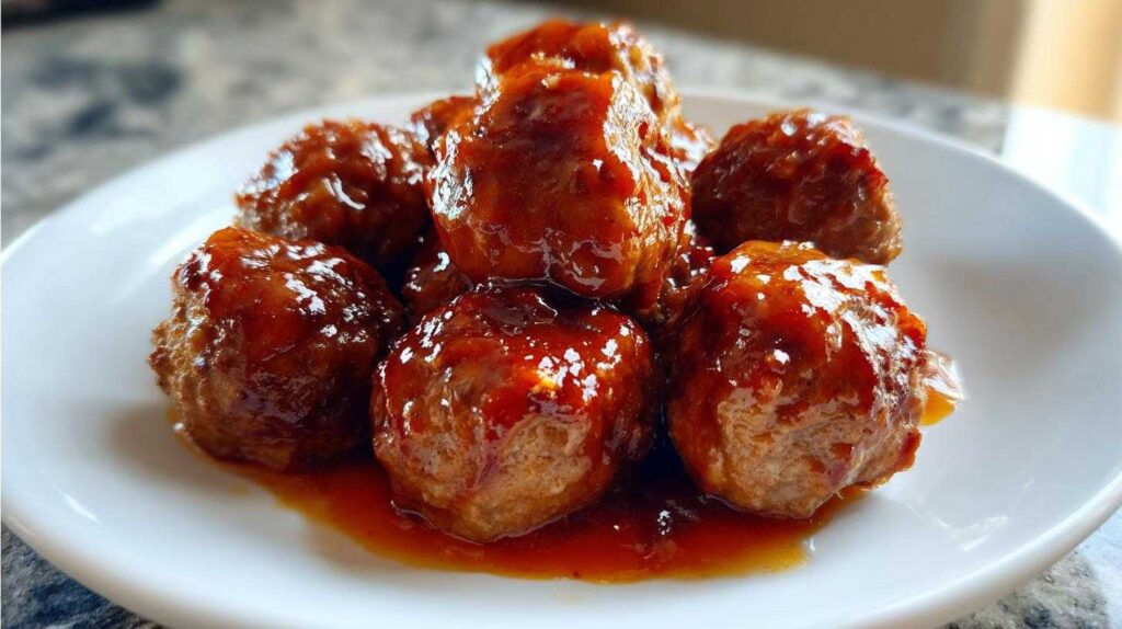 Kid-Friendly Sweet and Sour Baked Meatballs