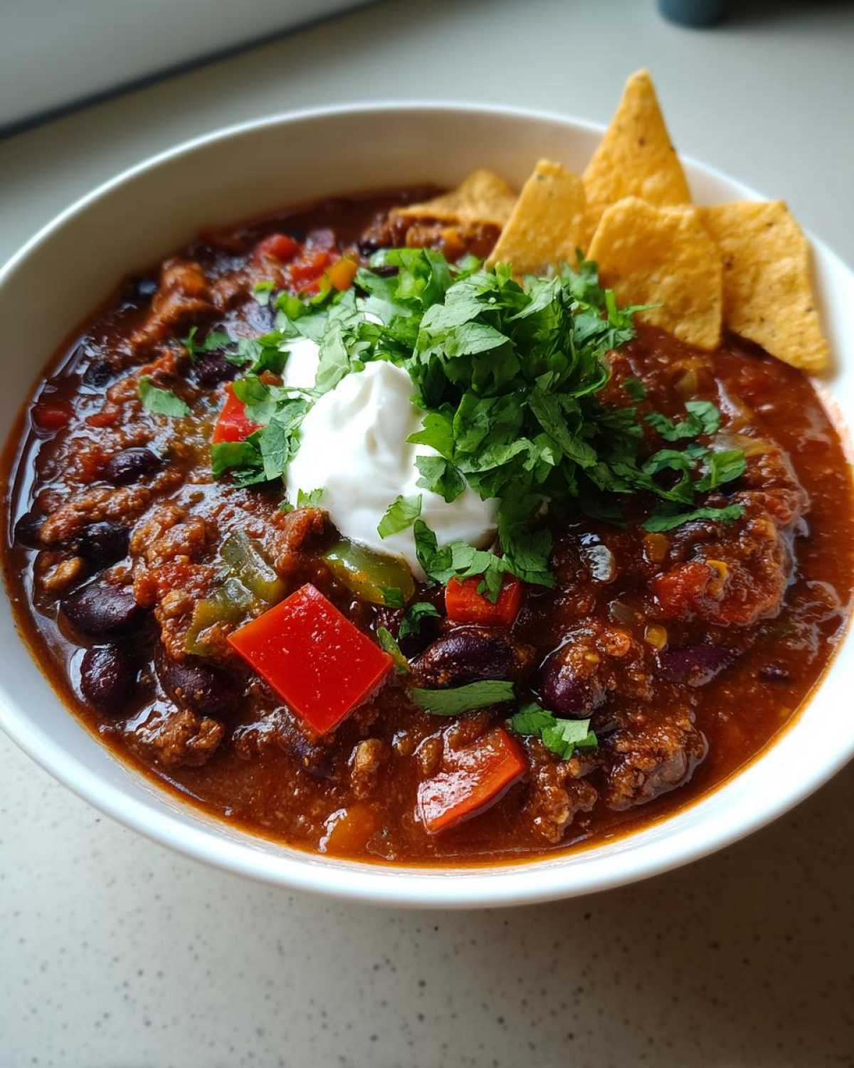 Kid-Friendly Three-Bean Veggie Chili - detail 2