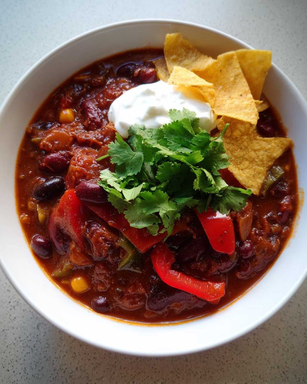 Kid-Friendly Three-Bean Veggie Chili - detail 4