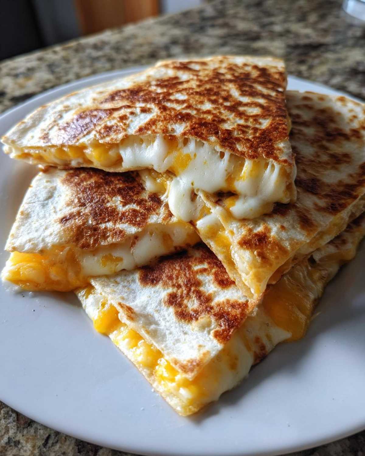 Kid-Friendly Three-Cheese Quesadillas - detail 1