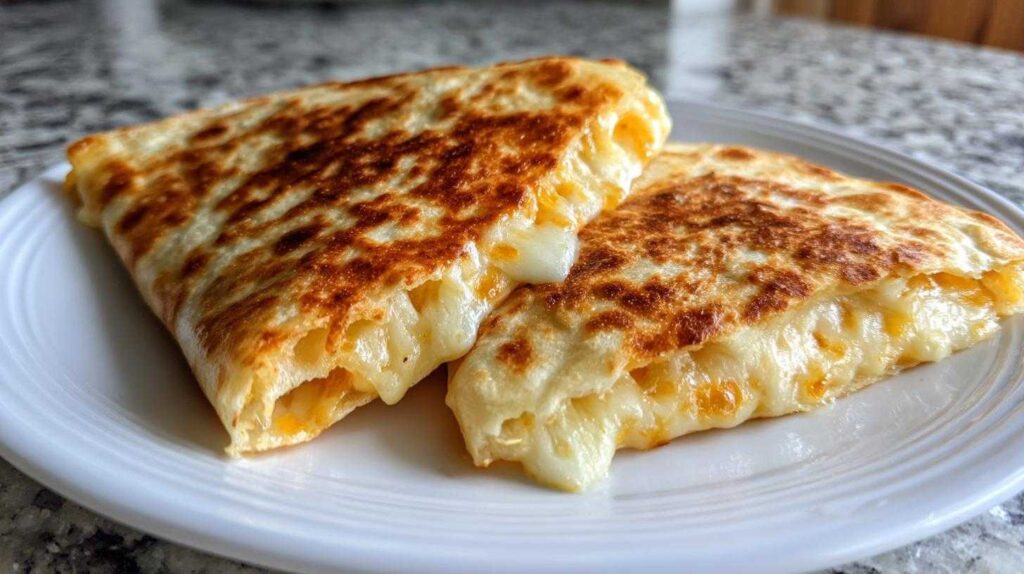 Kid-Friendly Three-Cheese Quesadillas
