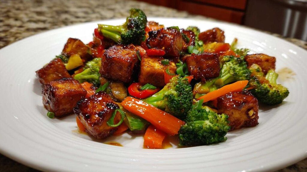 Kid-Friendly Tofu & Veggie Stir-Fry