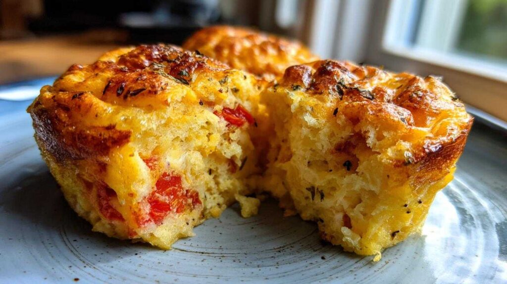 Kid-Friendly Tomato & Cheese Egg Muffins