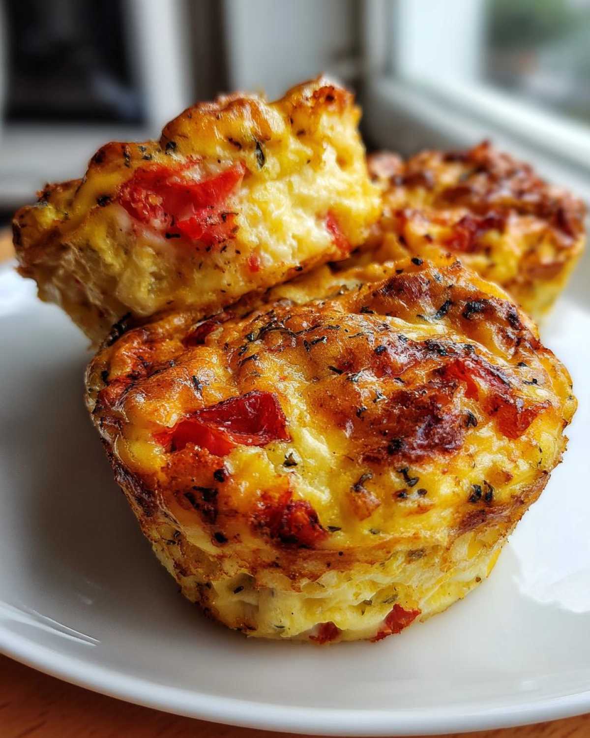 Kid-Friendly Tomato & Cheese Egg Muffins - detail 2