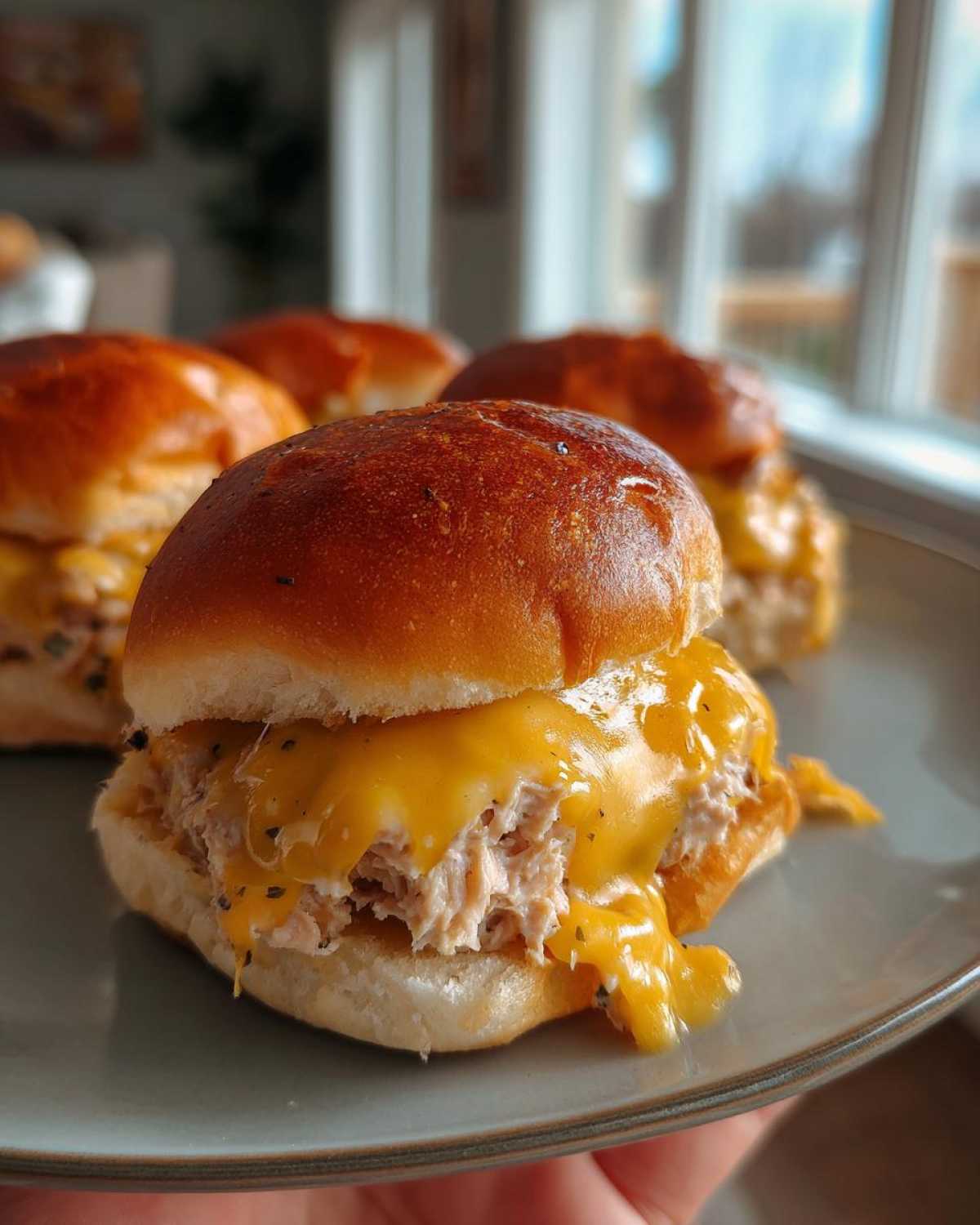 Kid-Friendly Tuna Melt Sliders - detail 1
