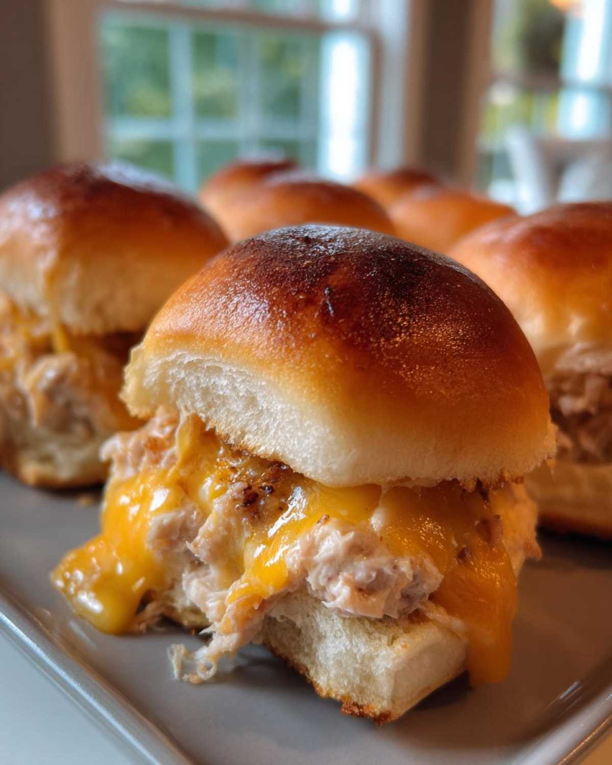 Kid-Friendly Tuna Melt Sliders - detail 3