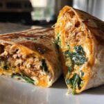 Kid-Friendly Turkey Spinach Wraps