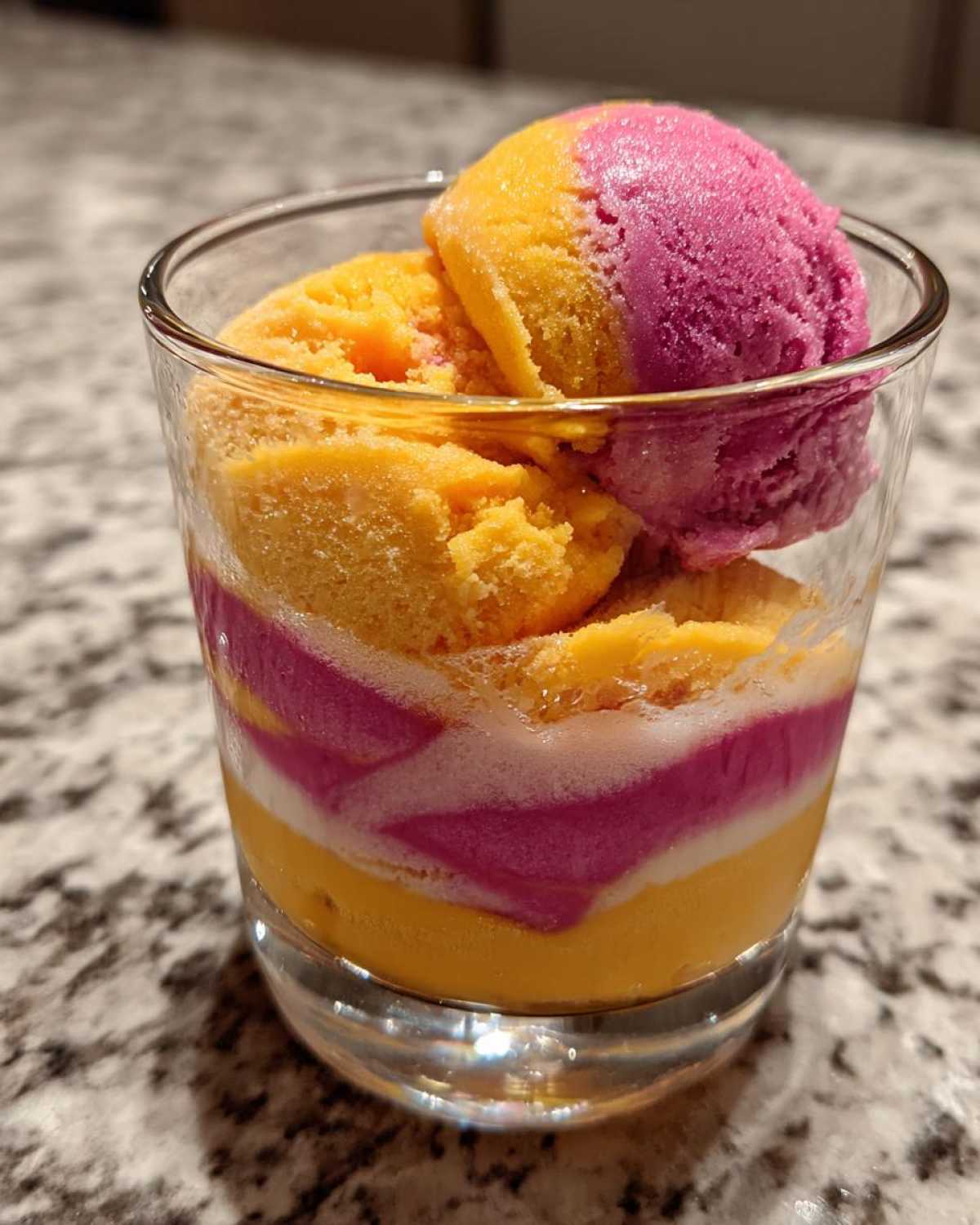 Kid-Friendly Unicorn Fruit Sorbet - detail 3