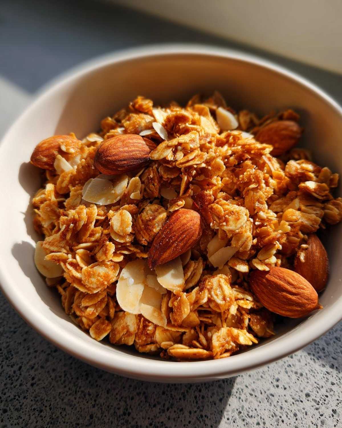 Kid-Friendly VANILLA ALMOND GRANOLA - detail 1