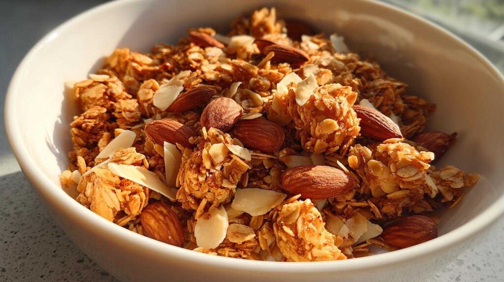 Kid-Friendly VANILLA ALMOND GRANOLA