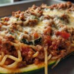 Kid-Friendly Vegetable Spaghetti Boats