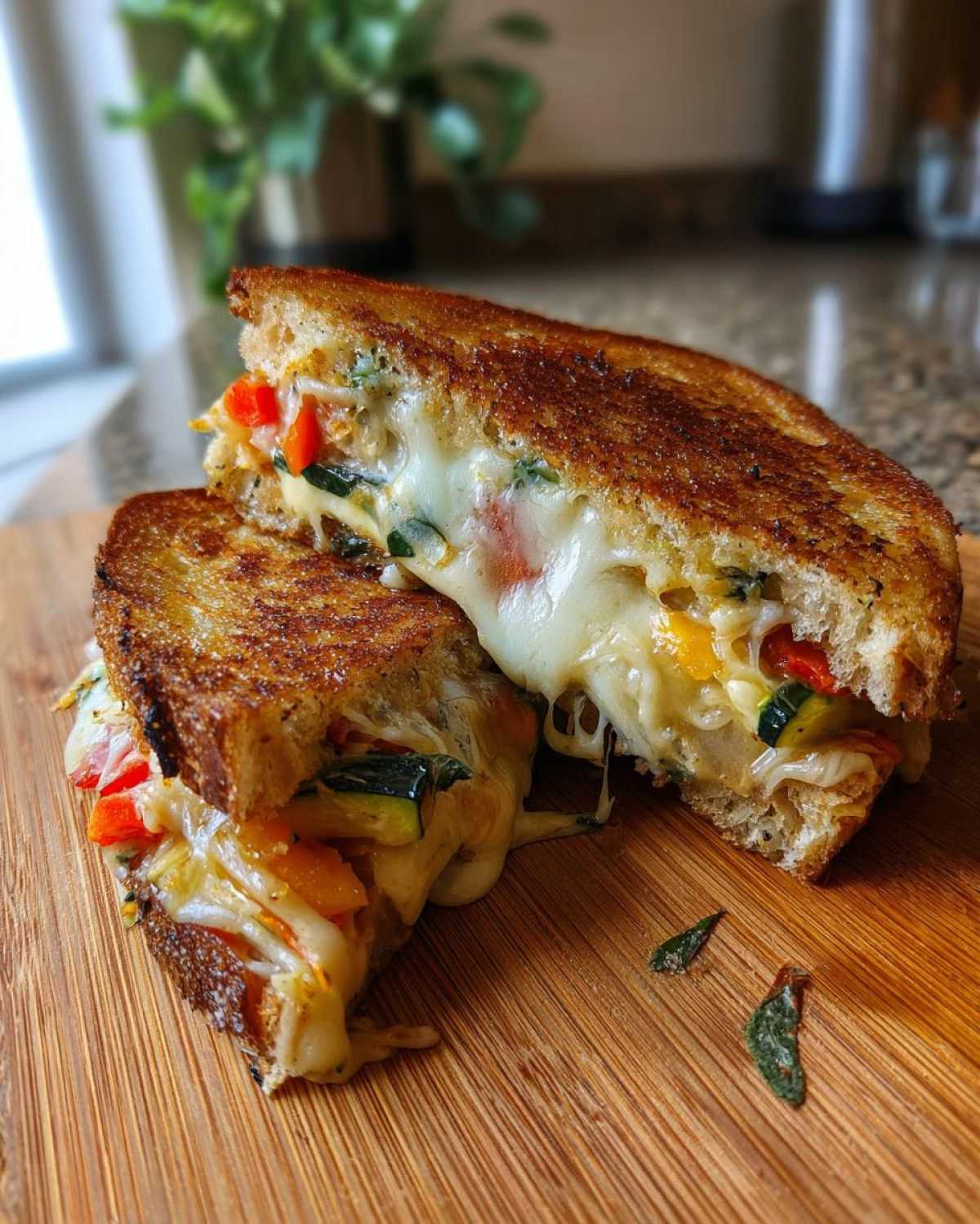 Kid-Friendly Veggie Melt Grilled Sandwich - detail 4