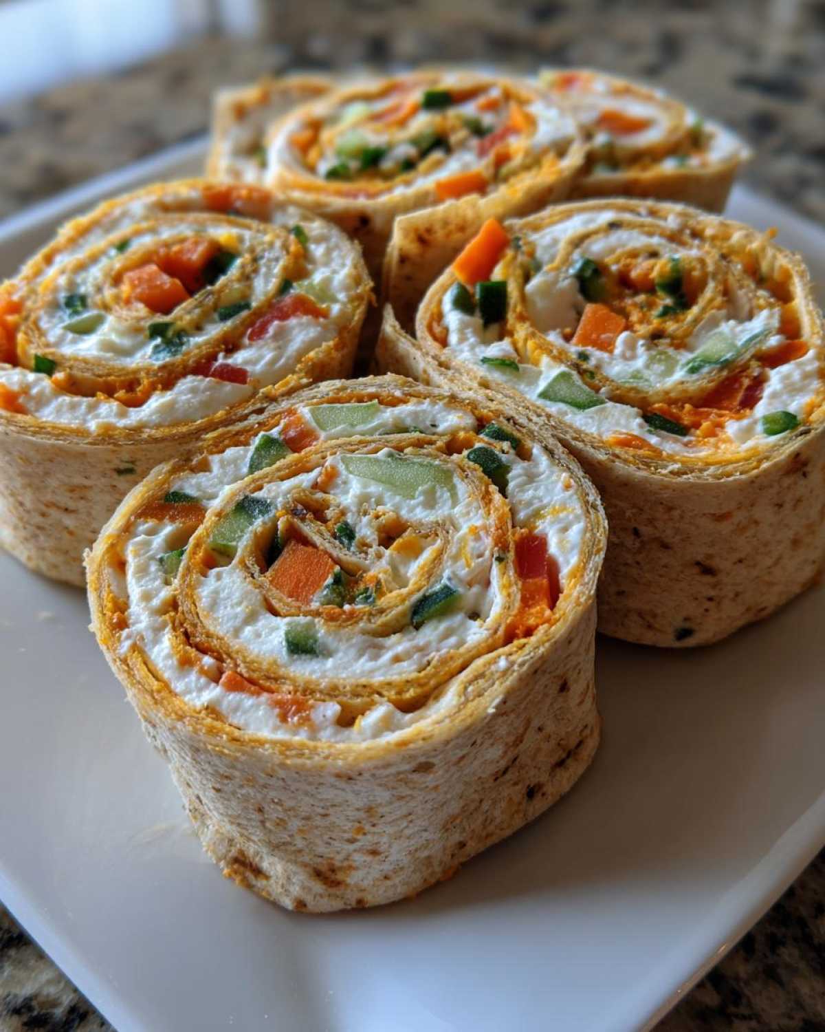 Kid-Friendly Veggie Pinwheel Wraps - detail 4