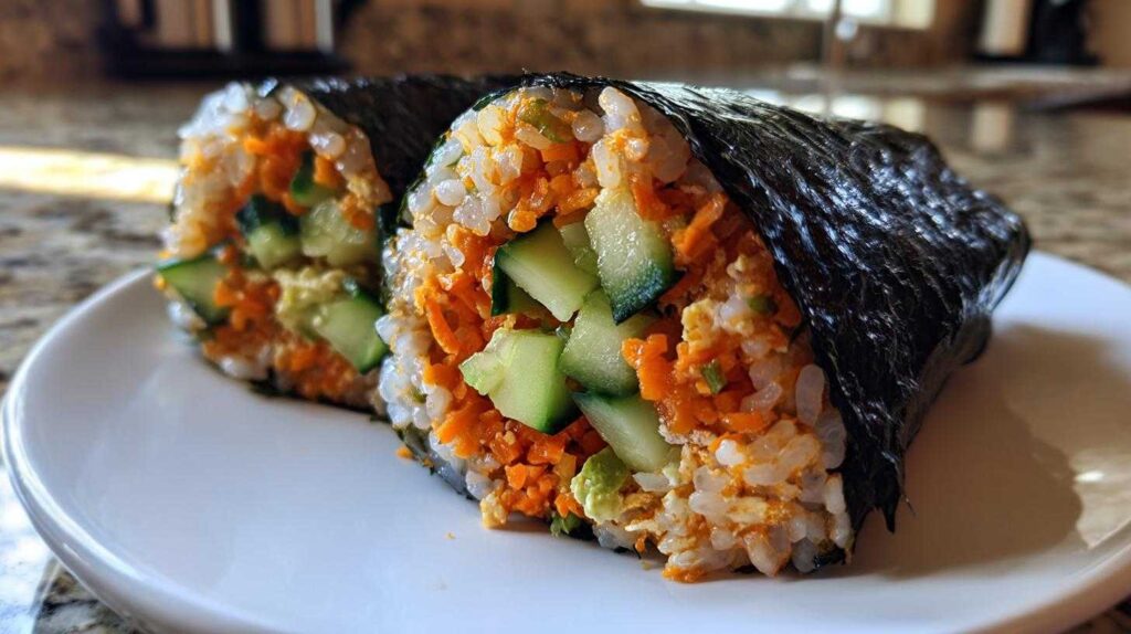 Amazing Kid-Friendly Veggie Sushi Hand Rolls: 1 Genius Family Trick Kid-Friendly Veggie Sushi Hand Rolls