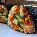 Kid-Friendly Veggie Sushi Hand Rolls