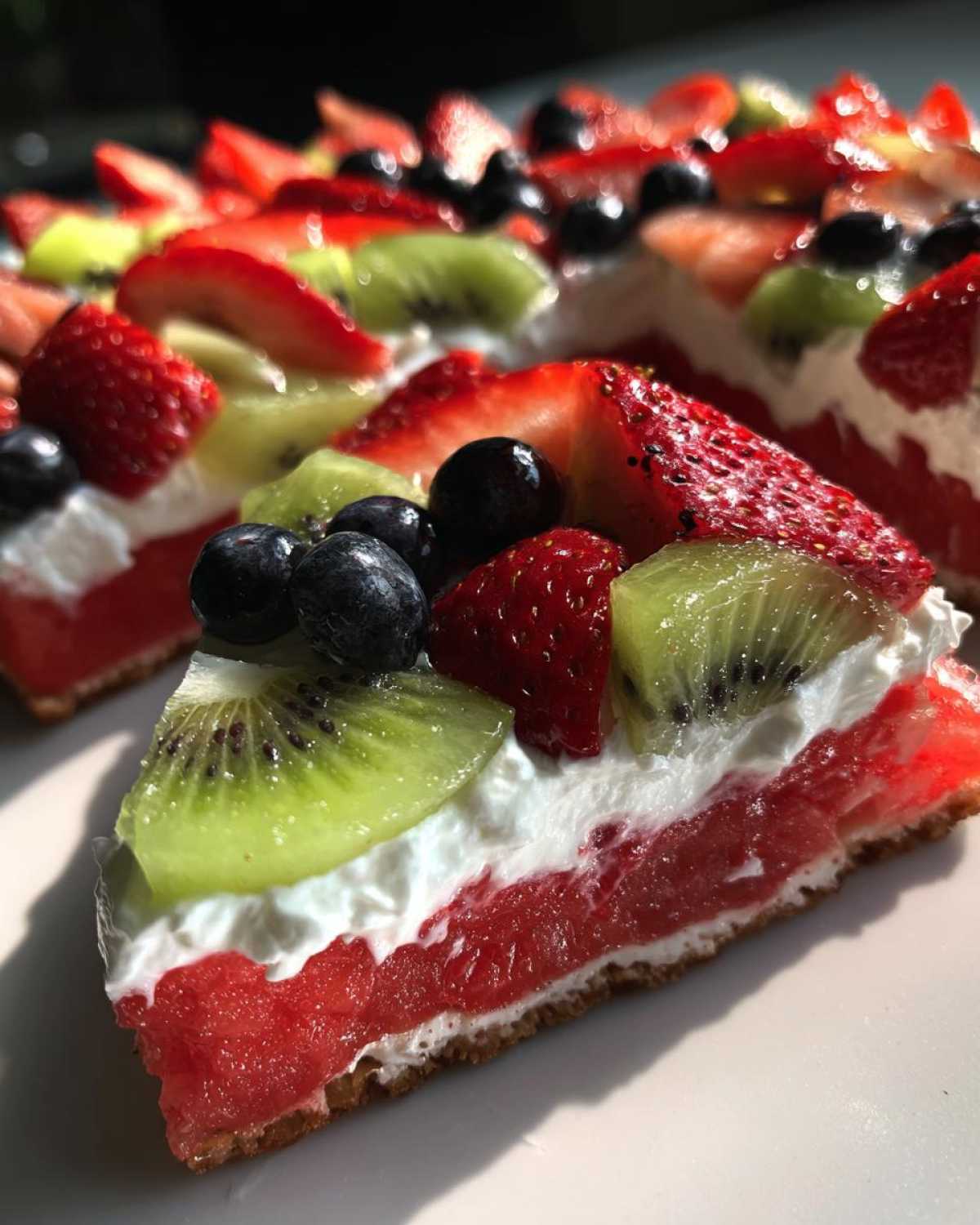 Kid-Friendly Watermelon Fruit Pizza - detail 1
