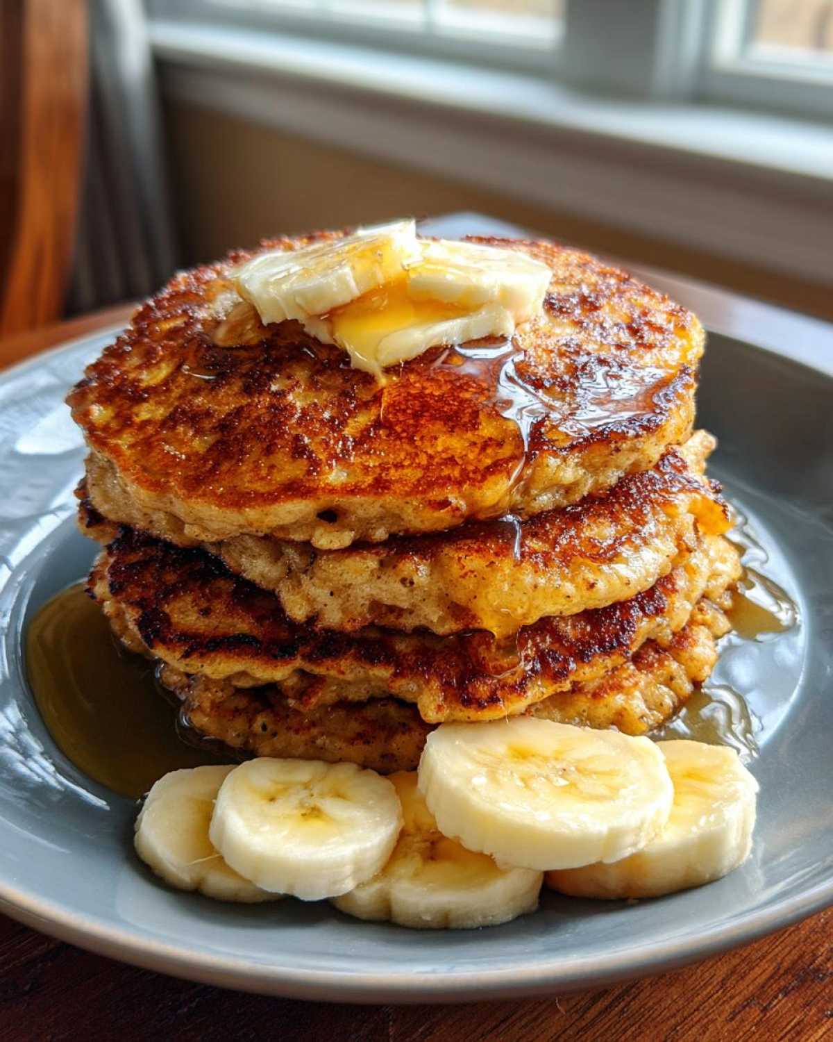 Kid-Friendly Whole Grain Banana Pancakes - detail 1
