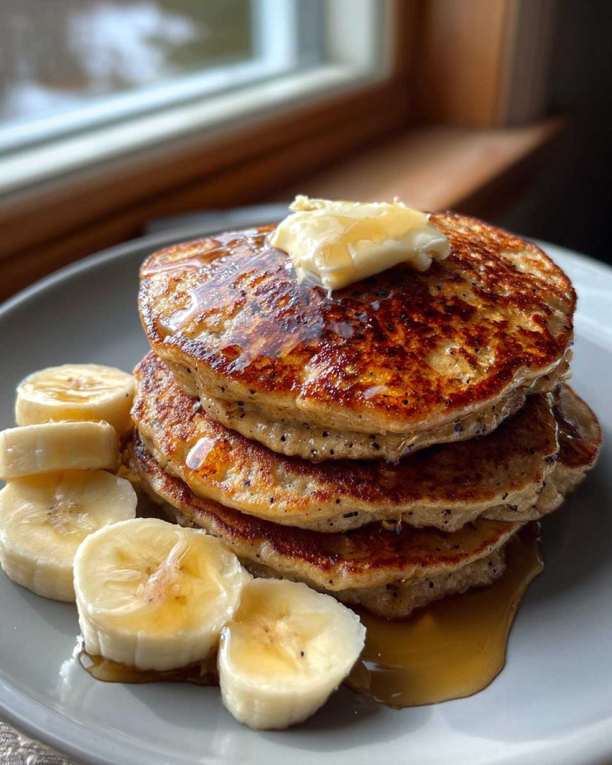 Kid-Friendly Whole Grain Banana Pancakes - detail 2