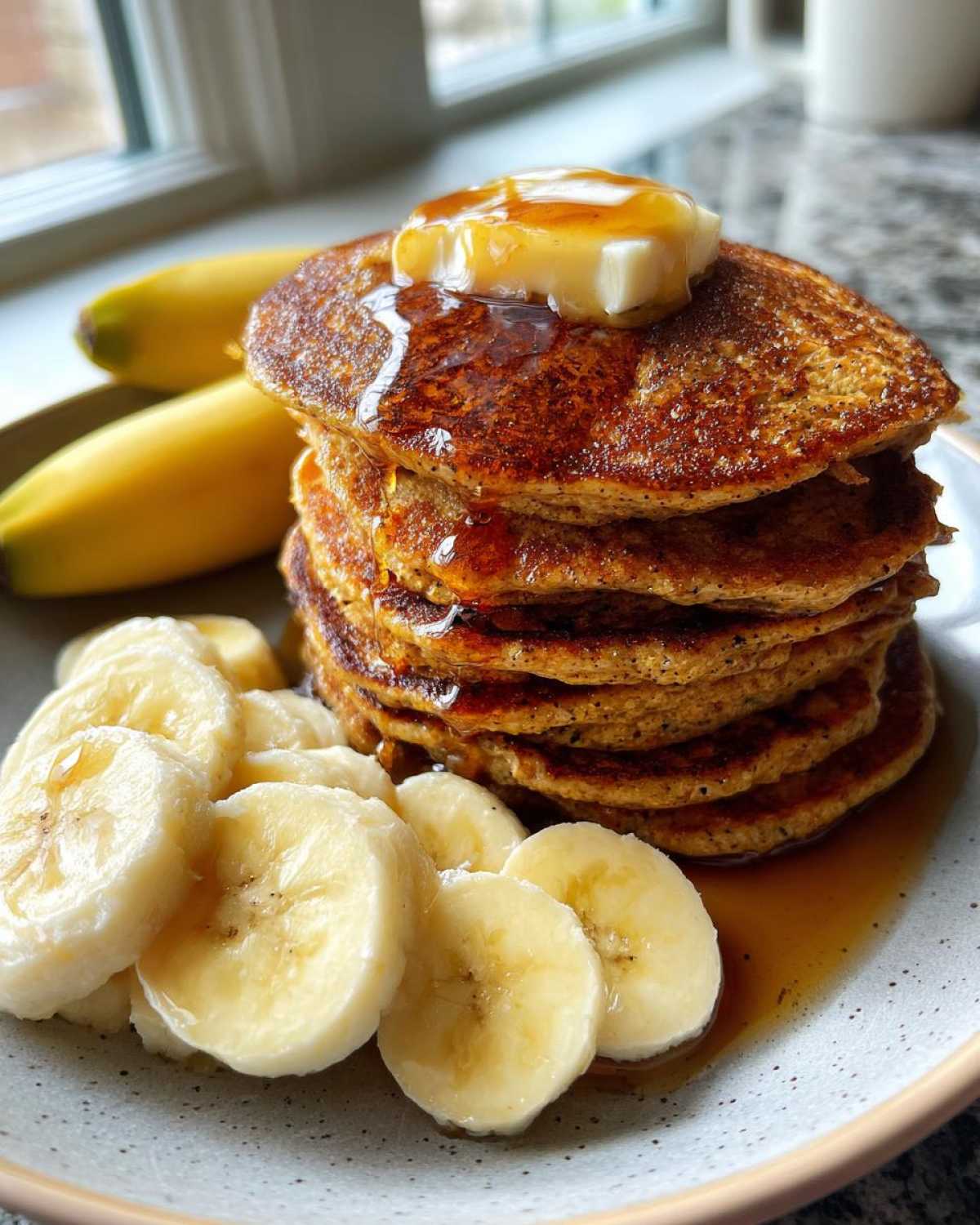 Kid-Friendly Whole Grain Banana Pancakes - detail 3