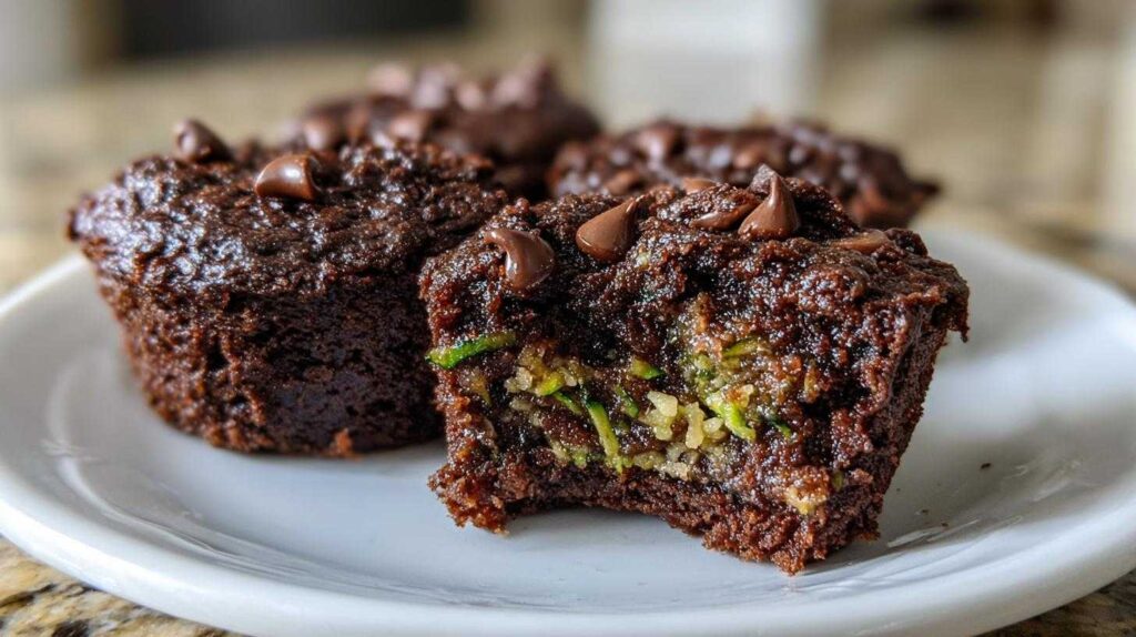 Kid-Friendly Zucchini Brownie Bites