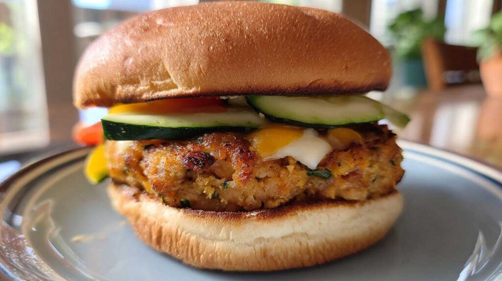 Kid-Friendly Zucchini Turkey Burgers
